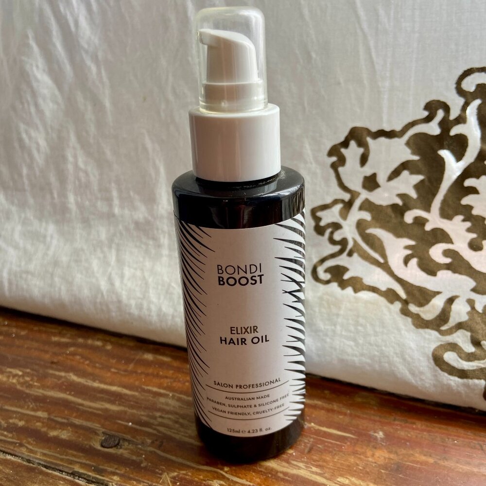 Bondi Boost Elixir Hair Oil Full Size 125ml/4.23 fl oz Pre-shampoo Use